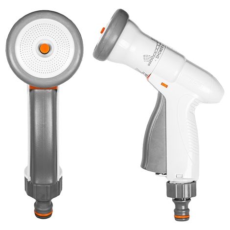 BRADAS WL PISTOLET DE PULVÉRISATION DOUCHE DE JARDIN EN8T 3 FONCTIONS, BLANC, 10 X 10 X 3 CM WL-EN8T (1/3)