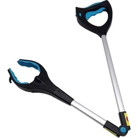 Outils de Ramassage, Pliable Pince rotative, Extension du Bras, Outil d’Assistance à la portée, Prise de litière, facilité d’Utilisation(32") (1/5)