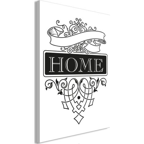 Tableau Imprimé "Home" 40 x 60 cm (1/2)