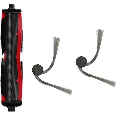 Brosse pour aspirateur Anti – Tangle Roller Brosse and Side Brosse pour Roborock Saros Z70/G30 Space Aspirateur pièce détachée TriCut Brosse (1/5)