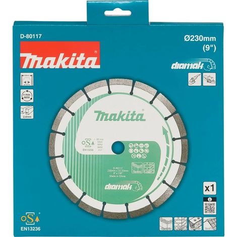 Disco diamantato Ø230mm DIAMAK - MAKITA D-80117