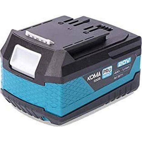 Batteria Koma Pro 20V 4,0Ah Blu Nero