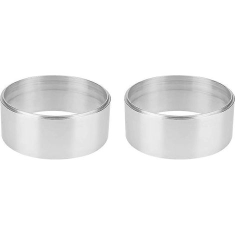 entretoises de filtre à air en aluminium de 2 pouces compatibles avec les rehausseurs Edelbrock Holley SBC BBC 350 454 Ford (1/5)