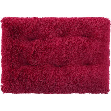 CREA Haustiermatte 110 x 75 cm, Plüsch-Hundematte, warme Wintermatte, bequemes Hundebett, Katzenhaus, Hundehaus (1/5)