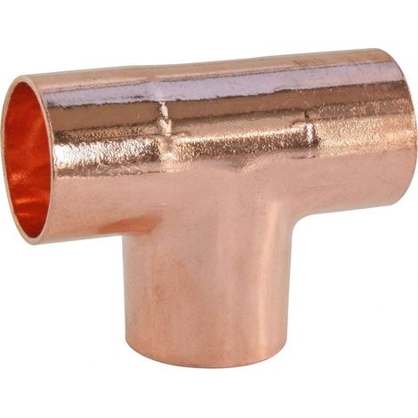 Copper Solder Fitting - Equal Tee Fitting D16mm (10 Pieces) (1/3)