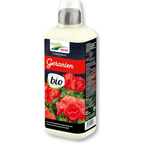 Cuxin engrais liquide pour géraniums, engrais de balcon bio 800 ml