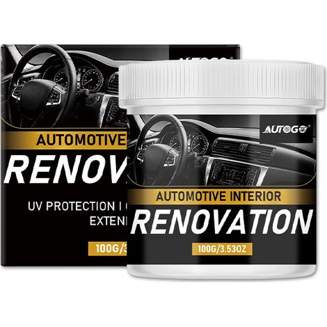 AUTOGO Car Interior Cleaning Cream – Gentle seat care cream with a mild formula (1/5)