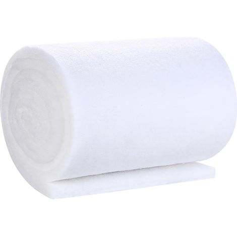 1 pezzo di cotone per filtro per acquario, materiale per filtro per acquario 1 m di lunghezza x 12 cm di larghezza, materiale filtrante biologico, spugna filtrante per filtrazione biologica per acquar (1/5)