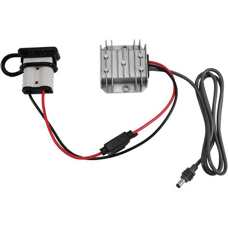 Câble d'alimentation élévateur DC-DC STL Mini 12 V/24 V vers 30 V 3,5 A avec câble CC pour mini-outils électriques (connecteur mâle). (1/5)