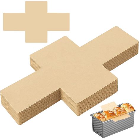 Lot de 100 Feuille Cuisson tapis Cuisson Four mini-moules à cake en papier de cuisson  papier sulfurisé, antiadhésifs,  et ingraissables