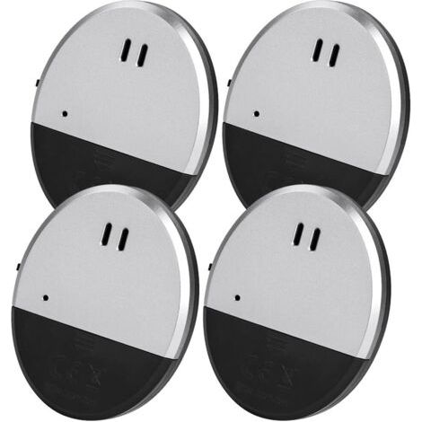 4PCS Alarme de fenêtre Ultra Fine de sécurité, alarmes de fenêtre avec Vibrations, Alarme d'alerte de fenêtre avec Support adhésif, 130 DB, pour la Maison, Le Bureau, Le dortoir (1/5)