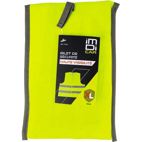 Gilet de sécurité haute visibilité - Classe 2 - Taille XL (1/3)