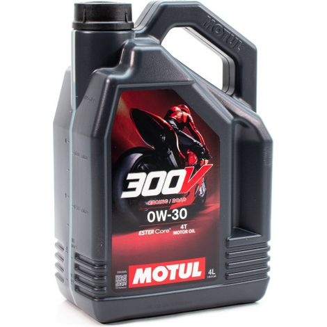 Huile Moteur MOTUL 300V ROAD RACING 0W30 4L