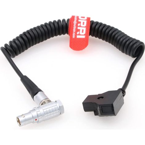 Câble d'alimentation stabilisateur de transmission d'image Dtap vers 4 broches femelle DC (câble coudé 4 broches) (1/4)