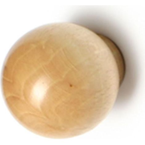 JBG pomo bola madera aito haya transparente ø30mm , 0UNIDADES