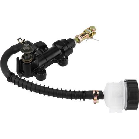 Depósito de la bomba del cilindro maestro hidráulico del freno de pie trasero para Suzuki GSXR 600 750 1000 1300 (1/5)