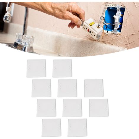Ruban adhésif double face hexagonal en mousse blanche, 6,4 mm x 2 mm (1/5)