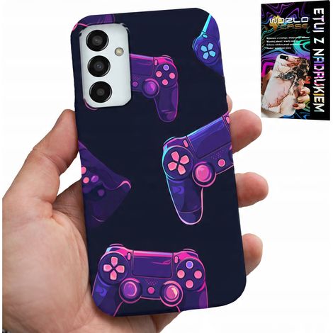 Coque pour Samsung Galaxy M13 4G - Coque pour gamers, motifs gaming + verre trempé (1/5)