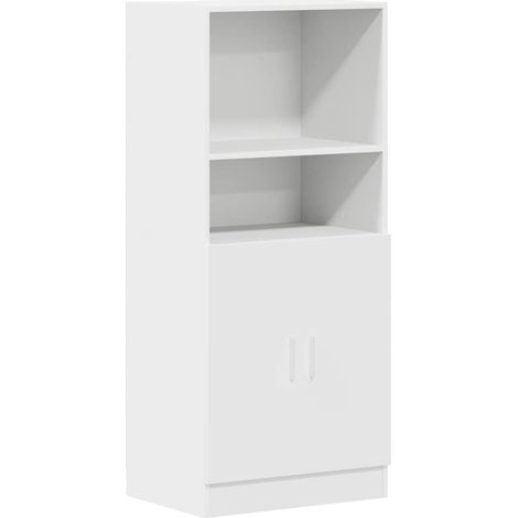 vidaXL Mobile da Cucina Bianco 57x41,5x131,5 cm in Truciolato (1/5)
