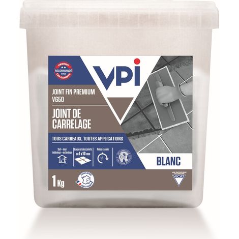 Joint fin premium V650 1Kg VPI Blanc (1/3)