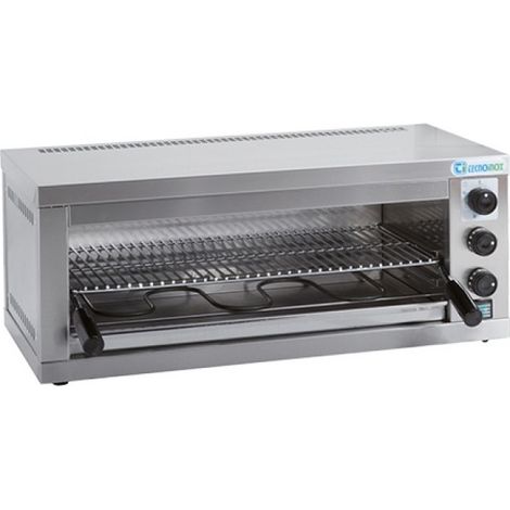 Salamandre 54 x 30 cm grille amovible - Tecnoinox