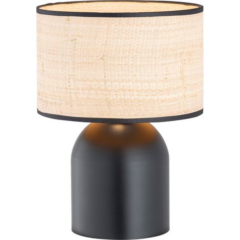 Lampada da Tavolo Aspen, Acciaio verniciato a polvere, Nero, Marrone, 25x35x25 cm (1/5)