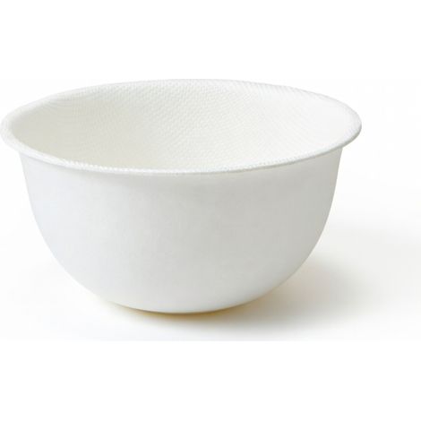 Petit bol jetable blanc 240 ml pour dessert glacé