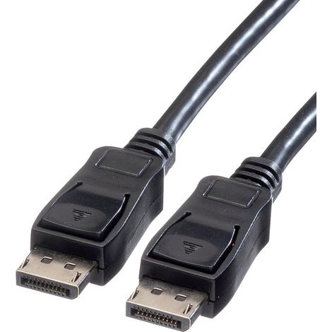 Câble de raccordement Value DisplayPort Fiche mâle DisplayPort, Fiche mâle DisplayPort 2.00 m noir 1