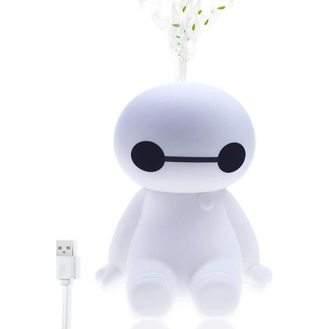 Humidificateur Portable - 120 ml - Ultrasonique - Brume Froide - USB - Pour Chambre À Coucher Bureau Voiture Voyage - Avec Voyant LED et Arrêt Automatique À Sec (1/5)