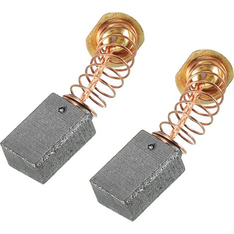 Carbone Brosses 13x9x6mm pour Électrique Moteurs Alimentation Outil Meuleuse Angulaire Table Scie Rechange Pièce Réparation, 2 Paquet (1/5)