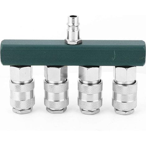 4-Wege-Schnellverbinder, 1/4-Zoll-NPT-Gewinde, hochwertige Luftschlauchkupplung, pneumatische Armaturen