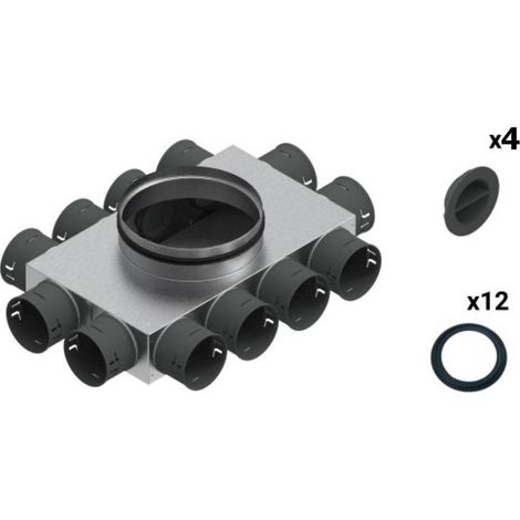 Spiroflex Vent Clear W1 boîte de répartition transparente