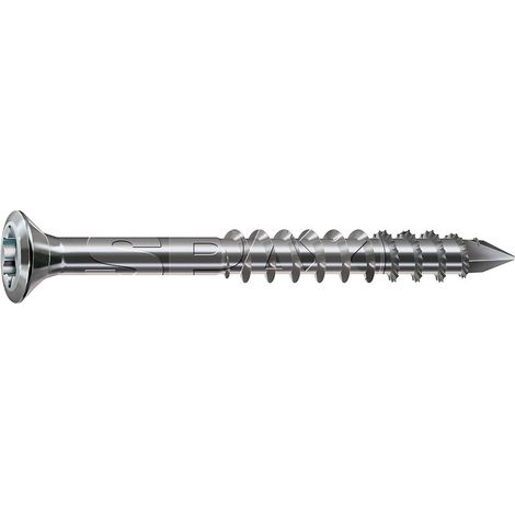 Vis à bois inox Spax façade avec tête réduite empreinte torx 4.5x70 boîte de 100 pièces - SPAX FRANCE (1/2)