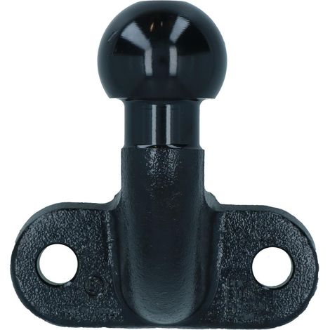 Sfera di traino per carichi pesanti da 50 mm per gancio di traino standard ad alta portata, nera (1/5)