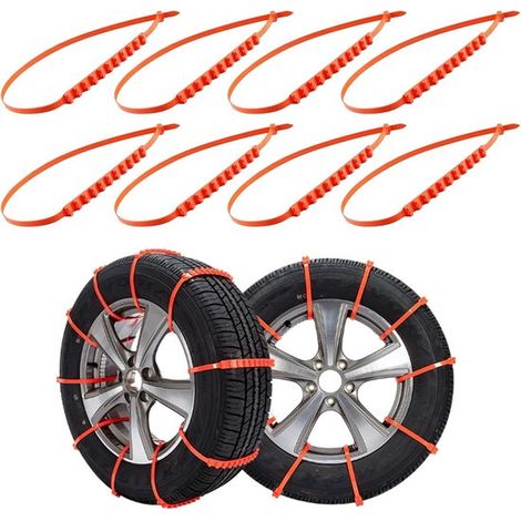 Cadenas para nieve para automóviles，cadenas de emergencia para neumáticos，cadenas para grúas (1/2)