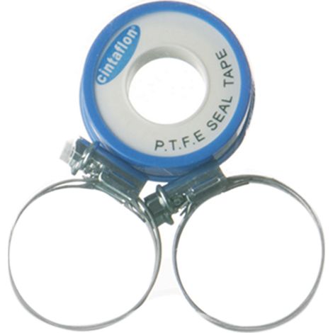Raccords piscine - Bobine de téflon + colliers de Gre (1/2)