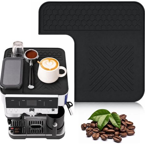 Tapis en silicone pour Luxe Cafe ES601EU/ES701EU, Tapis en Silicone pour Machines à Café, Silicone Coffee Mat, Protection Surface, Résistant aux Rayures, Facile à Nettoyer (1/5)