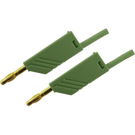 Hirschmann Test & Measurement MLN 100/2,5 GN Messleitung Lamellenstecker 4 mm Lamellenstecker 4 mm 1 (1/3)