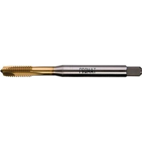 Macho de roscar a máquina DIN 371B M5x0,8mm HSS-Co TiN 6H PROMAT (1/2)