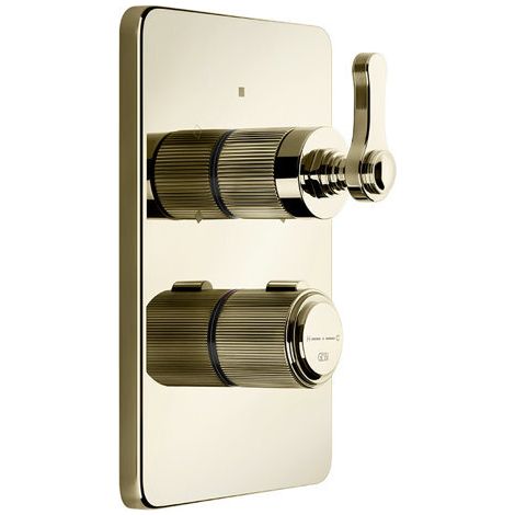 Gessi Venti20 Fertigmontageset Thermostat, Umlenkkartusche,
