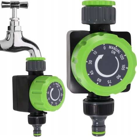 REGOLATORE DI FLUSSO D'ACQUA PER IRRIGAZIONE, MECCANICO MANUALE, 1-3/4", 120 MINUTI
