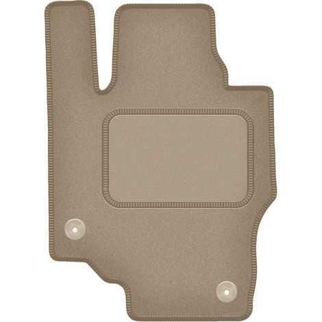 Alfombrilla de terciopelo para el conductor para: Mercedes GLE W167 SUV (2019-) beige (1/5)