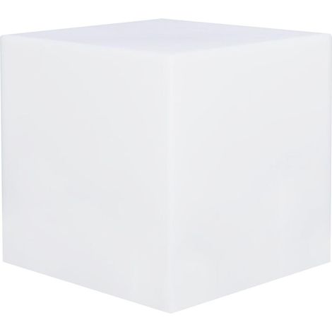 Lumisky – Cube lumineux LED sans fil 40cm – Éclairage d'ambiance extérieur – Autonomie 12h – IP66 résistant aux intempéries – Télécommande RGB multicolore