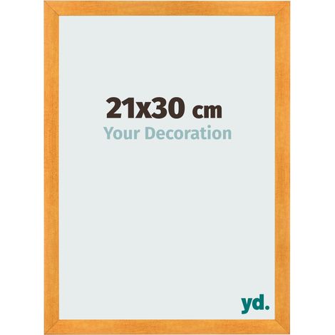 yd. - Cadre photo 21x30 - Orange - MDF - Pisa (1/5)
