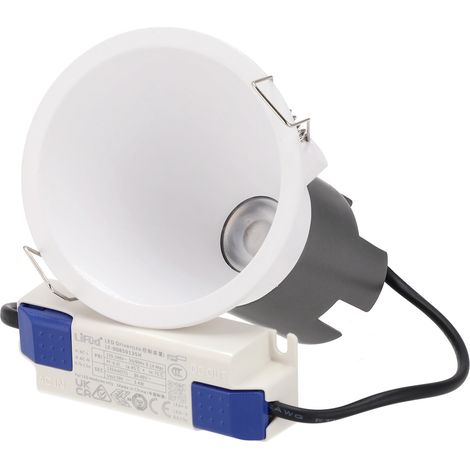 Downlight LED 6W 90Lm/W UGR15 CRI95 2700ºK 50.000H (1/5)