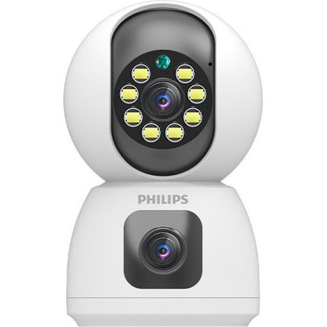 360°-WLAN-Innenraumüberwachungskamera, Baby-/Tierkamera mit 2,4G-WiFi, intelligente Nachtsicht, Personenerkennung und automatische Erkennung (1/4)