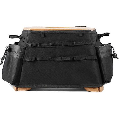 ISE MOUNT Klapphocker-Sitzbezug aus Oxford-Gewebe, Schutzhülle, tragbarer Stretchbezug, tragbare Werkzeugtasche, schwarz (1/5)