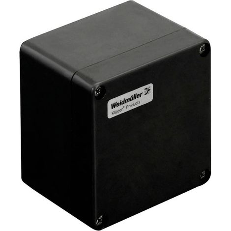 Weidmüller KLIPPON POK 121209 EX Contenitore 122 x 120 x 90 Poliestere rinforzato con fibra di vetro Nero 1 pz.