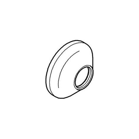 GROHE Rosette 02210 für S-Anschluss DN 15 d:70mm 2 Stück chrom, 0221000M (1/4)