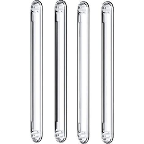 Transparente Silikonpuffer für Schranktüren, Autotüren, Schubladen, Duschtüren, Toilettendeckel (4 lang) (1/5)